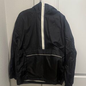 Nike Black and White Windbreaker Jacket